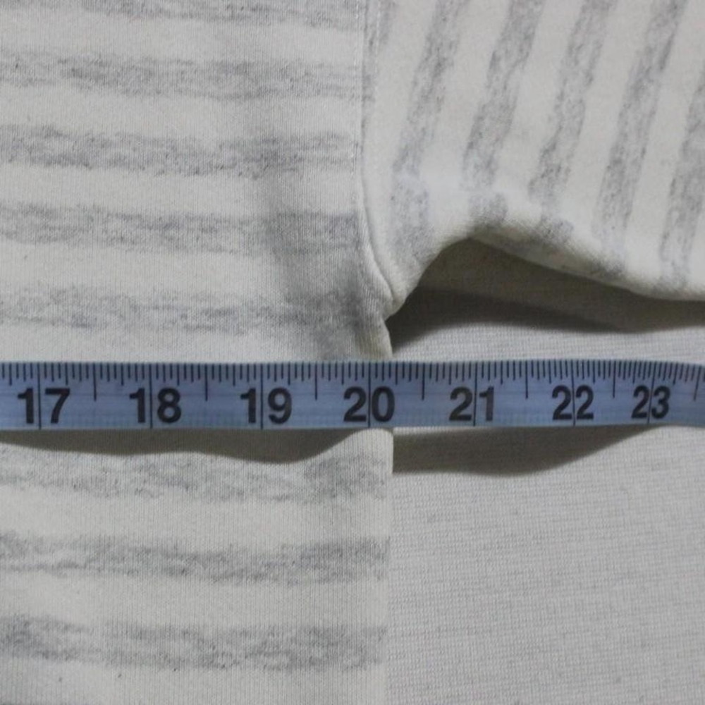 Mens Vintage 90s H.L. Miller Reno Skiing Striped Crewneck Sweatshirt - Picture 5 of 7